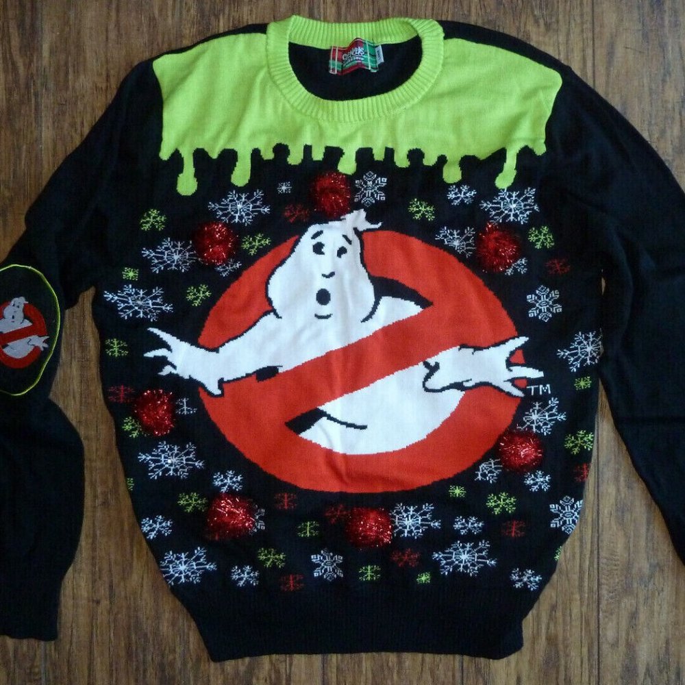 Spencers Workshop Weater Ghostbusters Slimer Logo… - image 1